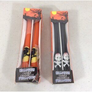 Vintage Halloween Candles 1980s 1990s Tapers Decorative New